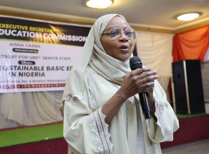 Executive Secretary of Universal Basic Education Commission (UBEC), Aisha Garba