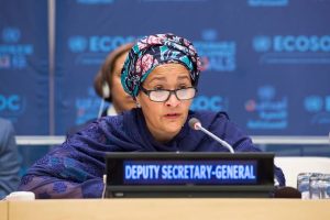 UN Deputy Secretary General, Amina Mohammed
