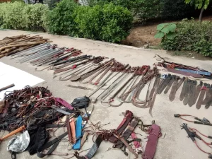 Police nab 333 suspects for electoral violation, receives arms, cash in Kano