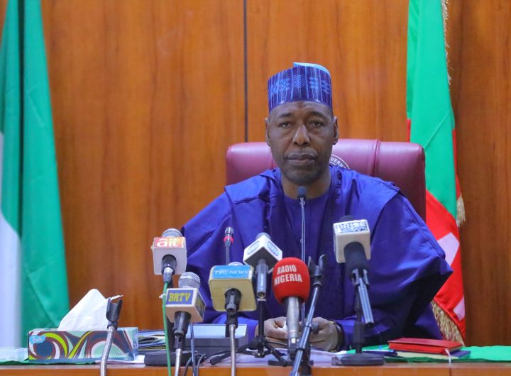 Borno State Governor Babagana Zulum