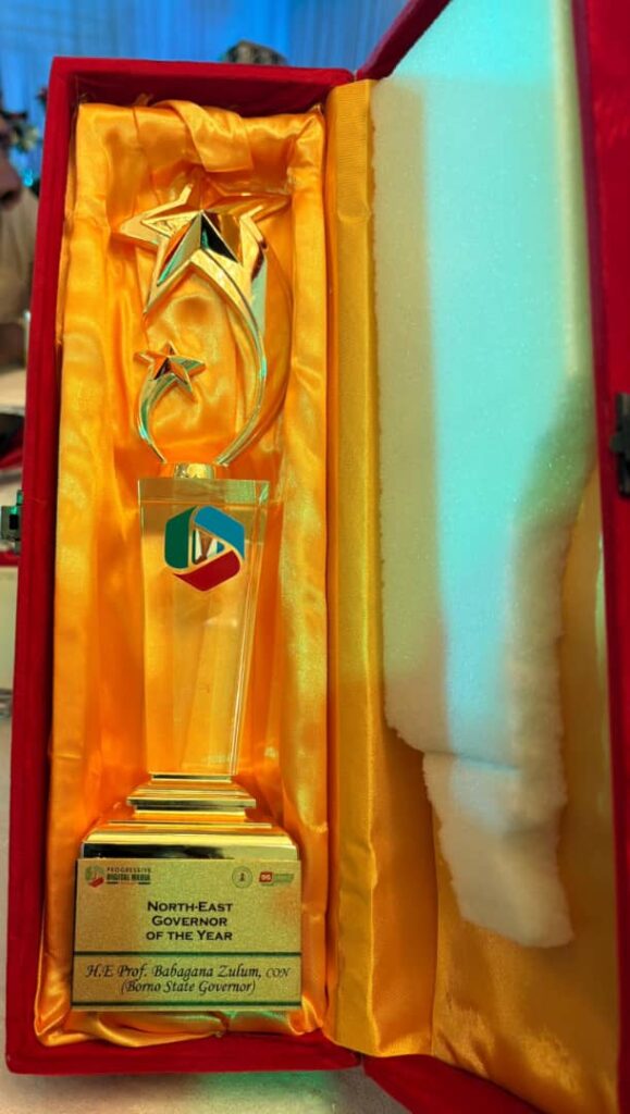 Zulum wins Northeast Governor of the Year Award 2 Zulum wins Northeast Governor of the Year Award