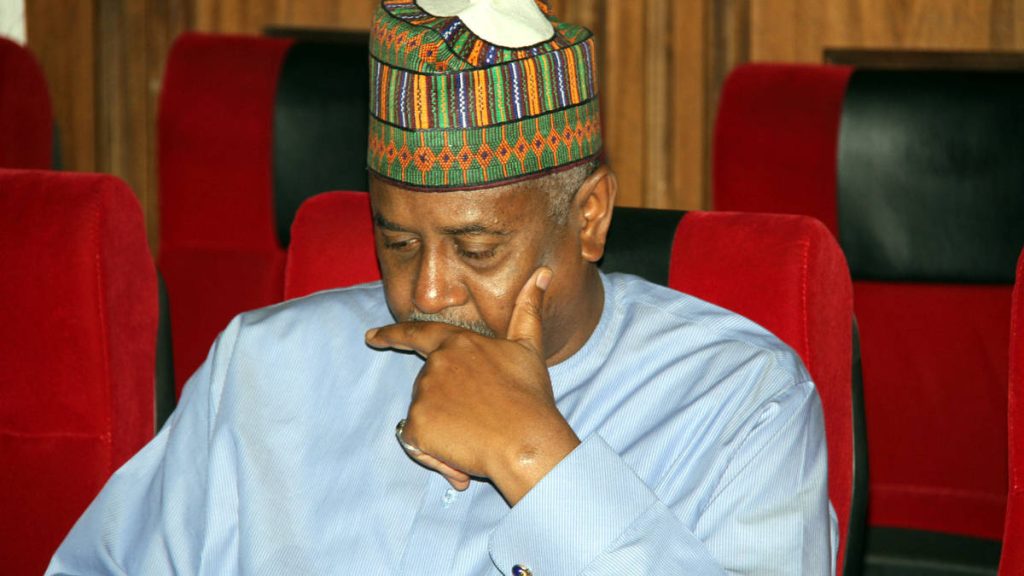 former National Security Adviser (NSA), retired Col. Sambo Dasuki
