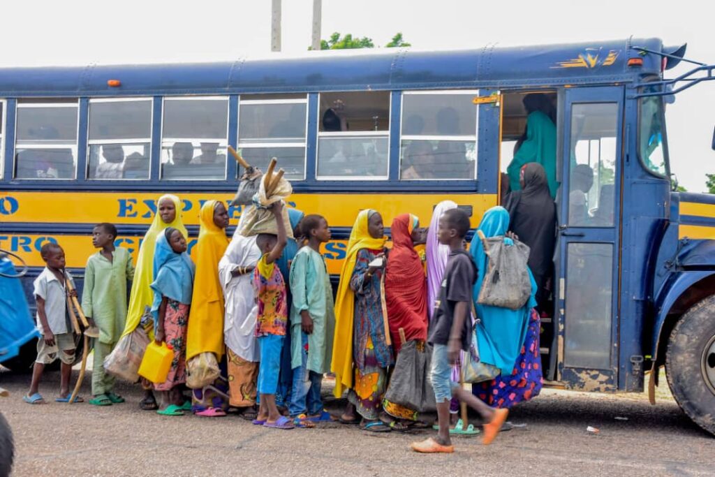 Free transportation service for farmers in Borno