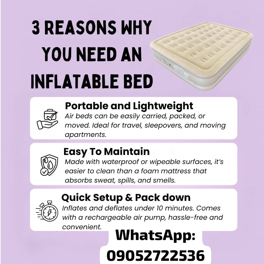 Buy Cheap Perfect Bundling Inflatable Bed 2 Luxury Foldable Bed