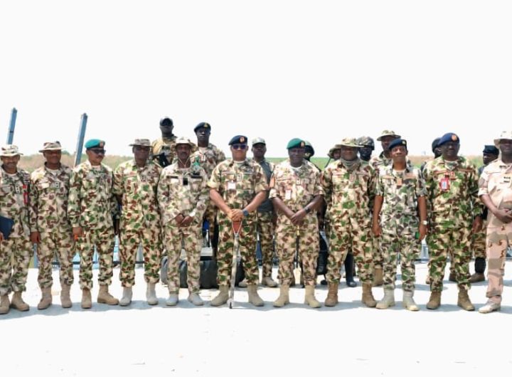 MNJTF Force commander, OPHK theatre commander conduct joint operation visit to Lake Chad