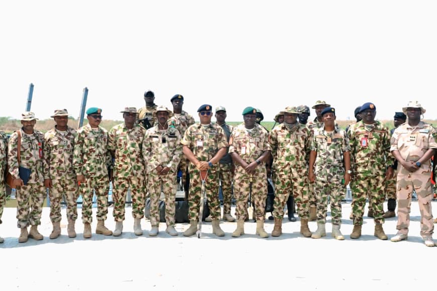 MNJTF Force commander, OPHK theatre commander conduct joint operation visit to Lake Chad