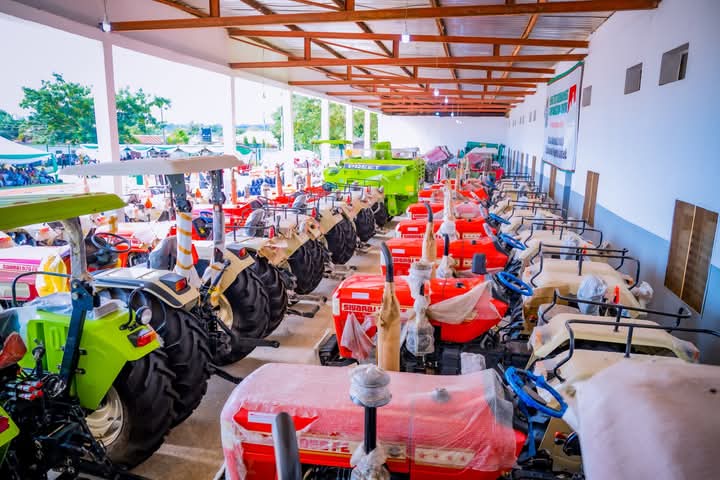 Alia flags off pilot scheme of mechanization programme to boost food security