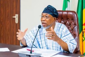 Former Osun State Governor, Rauf Aregbesola