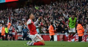 Arsenal holds Man City to 1-1 draw in thrilling EPL clash