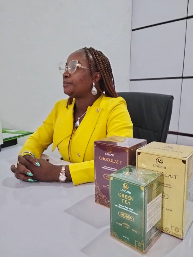 Blessing Namnai CEO Lingzhi Tea