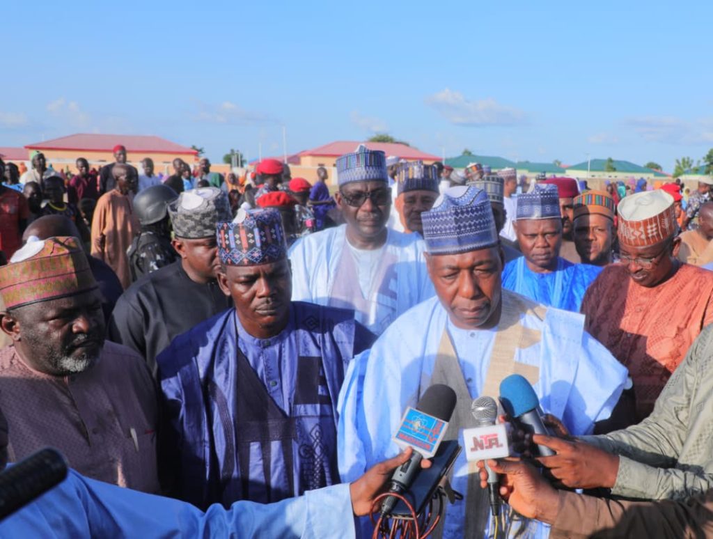 Zulum visits families of 63 Borno residents killed by Boko Haram
