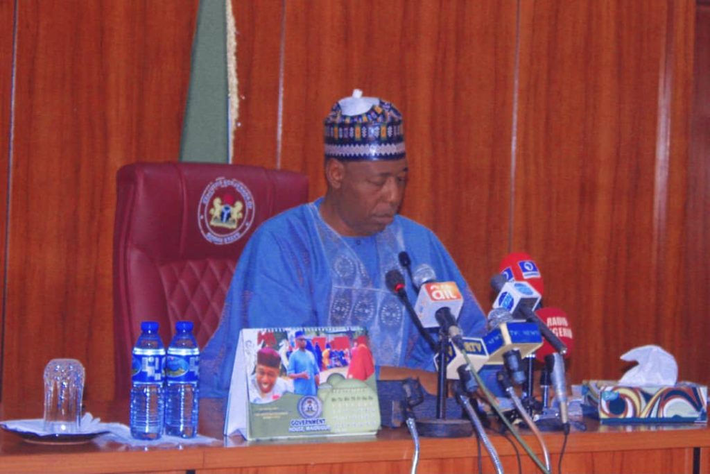 Borno State Governor Babagana Zulum