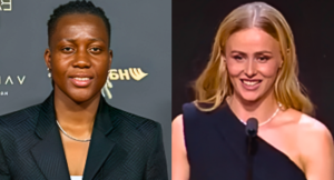 Chiamaka Nnadozie and Hannah Hampton