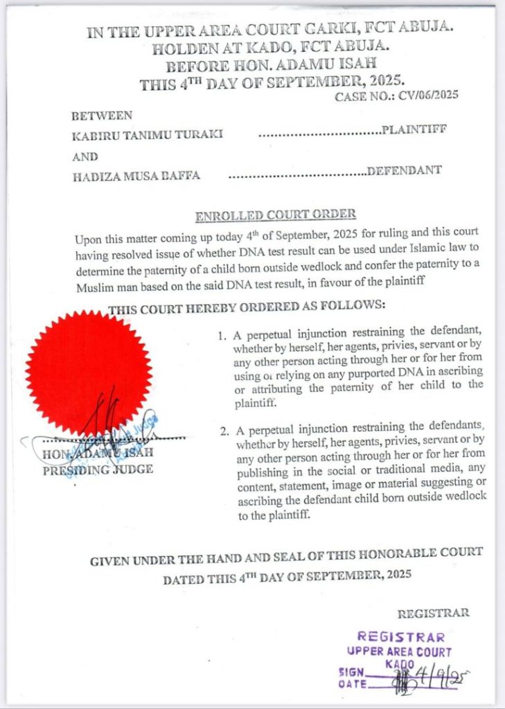 Court order