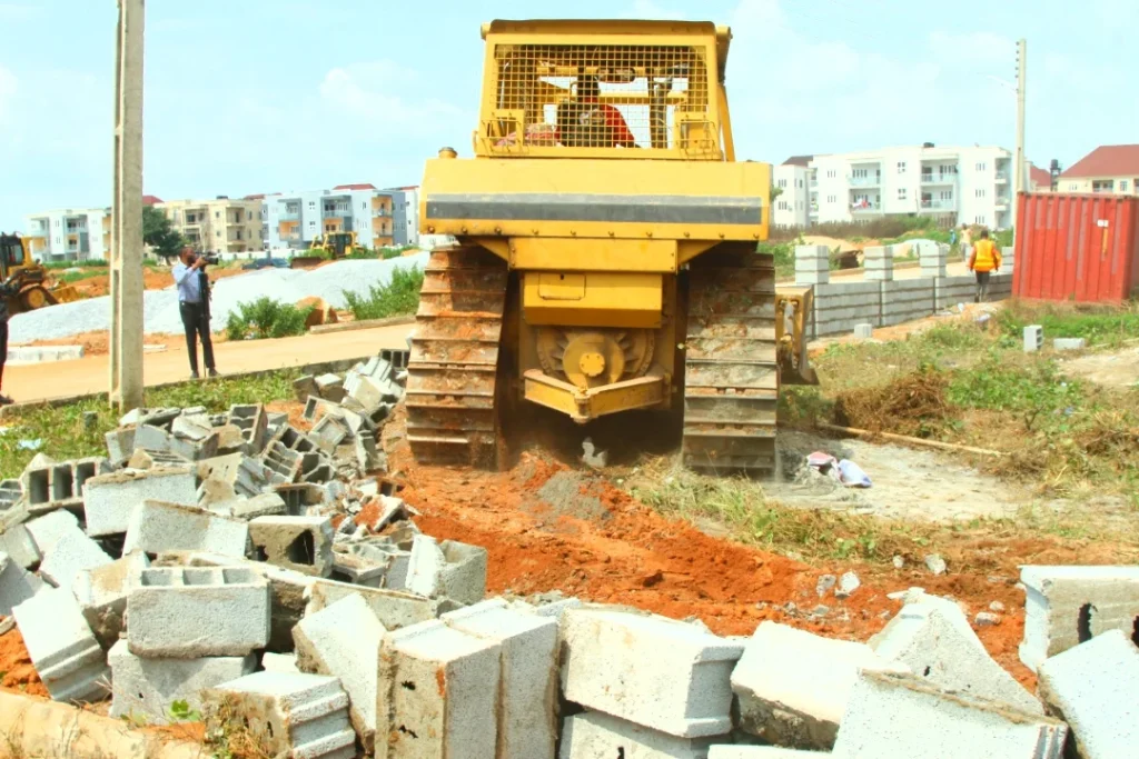 FCTA demolishes illegal development at River Park Estate