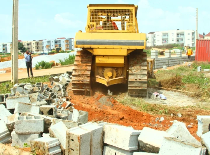FCTA demolishes illegal development at River Park Estate