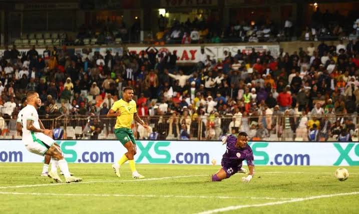 NFF rejects criticism of Super Eagles players, vows action on unauthorized statement 2 Super Eagles’ captain William Troost-Ekong scores an own goal during a 2026 World Cup qualifier against South Africa at the Toyota Stadium in Bloemfontein on Tuesday.