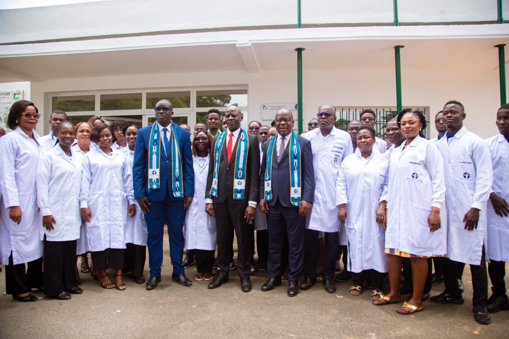 Ivory Coast: Inauguration of the Department of Epidemic Viruses at the Pasteur Institute 4 Epidemic institute 4