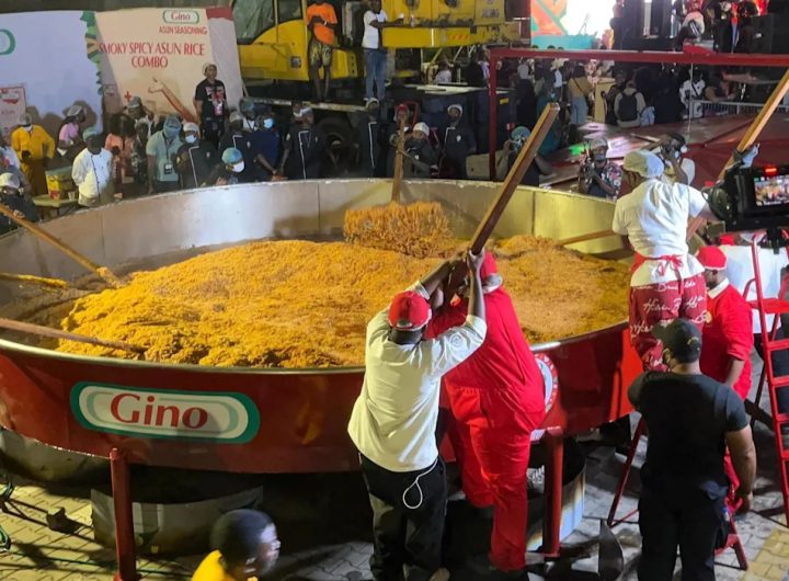 Hilda Baci cooks World Largest Pot of Jollof Rice