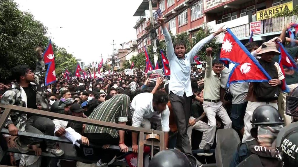 Nepal protest