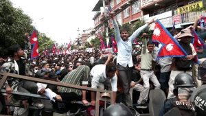 Nepal protest