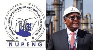 NUPENG and Dangote strike