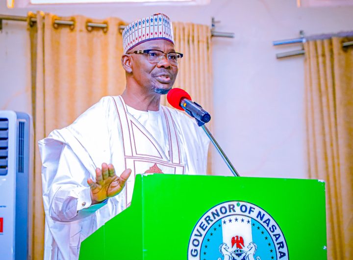 Nasarawa State Governor, Abdullahi Sule...