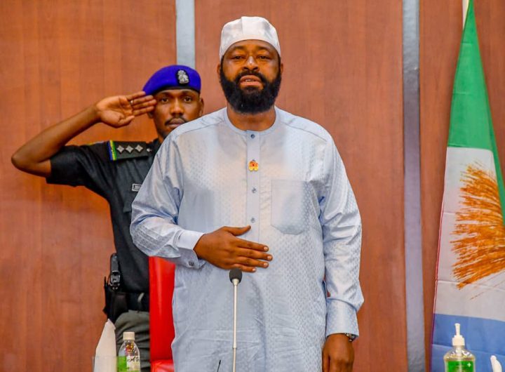 Niger State Governor, farmer Mohammed Bago