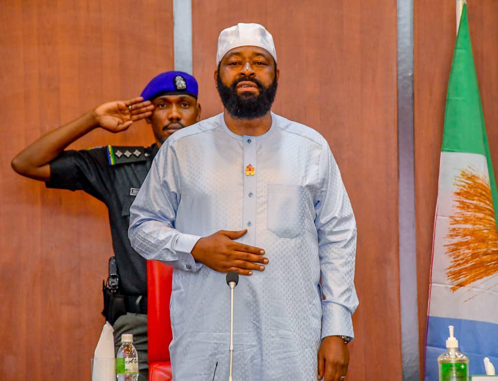 Niger State Governor, farmer Mohammed Bago