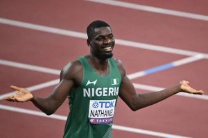 Nigeria's Nathaniel qualifies for World Athletics Championships in Tokyo