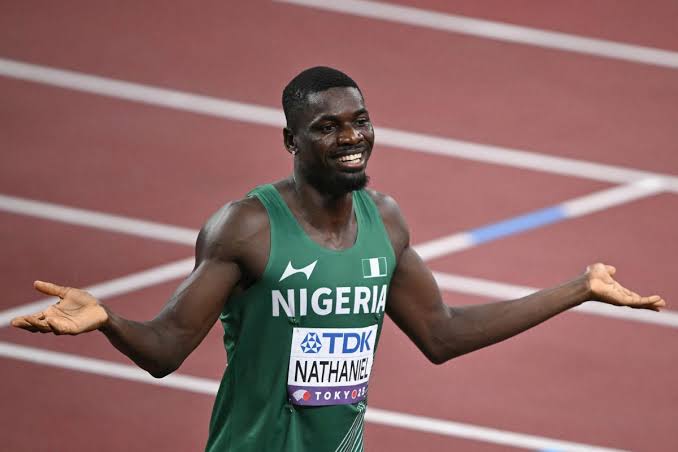 Nigeria's Nathaniel qualifies for World Athletics Championships in Tokyo