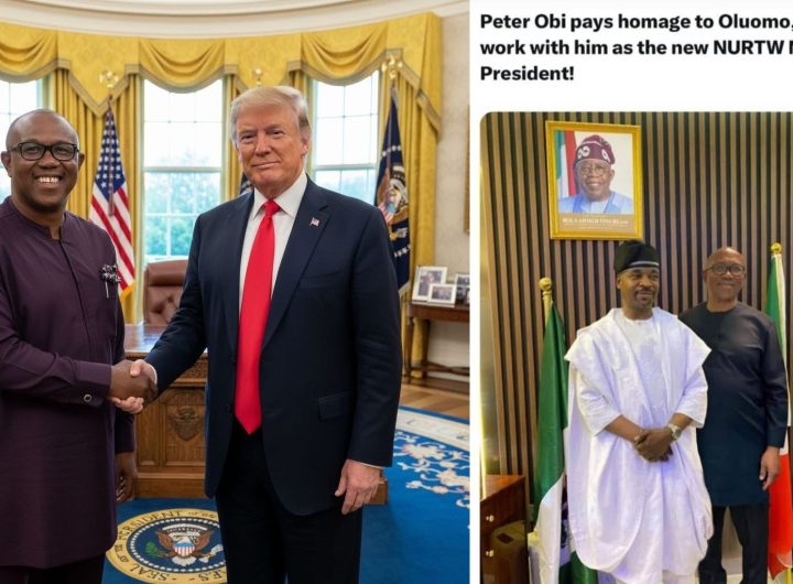 Peter Obi denies meeting US President Donald Trump and MC Olumo