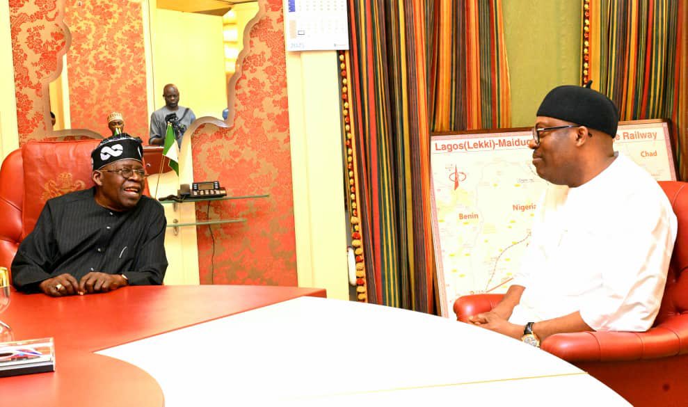 President Tinubu received Fubara at the State House on Monday, September 22, 2025.