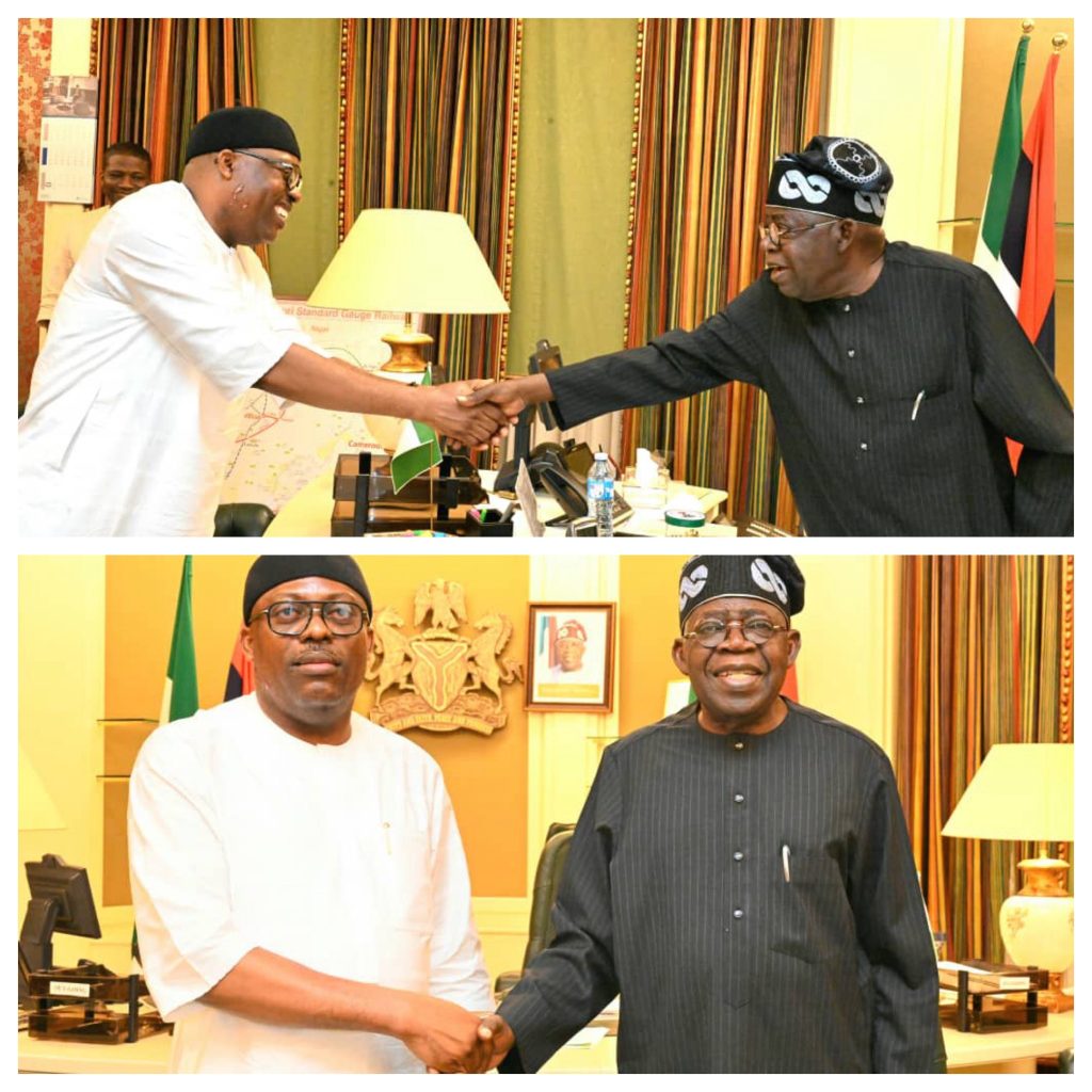"Wike and I are working together”: Fubara declares peace in Rivers after meeting Tinubu 2 President Tinubu received Fubara at the State House on Monday, September 22, 2025.