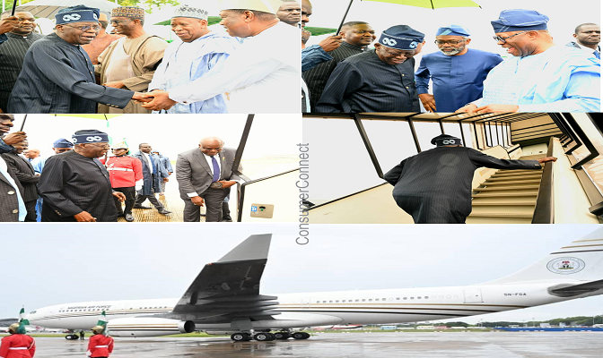 Presidential Tinubu Jets out 1A