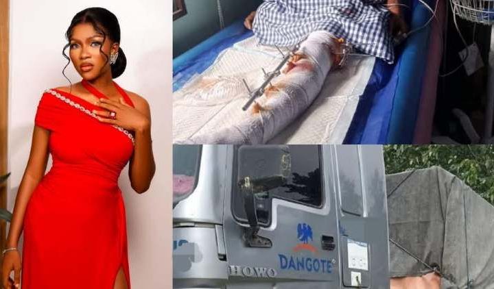 Late Ruth Otabor (a sister to BBNaija star, Phyna) was crush by truck belonging to Dangote Cement company