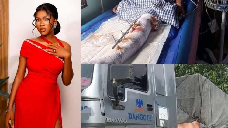 Late Ruth Otabor (a sister to BBNaija star, Phyna) was crush by truck belonging to Dangote Cement company