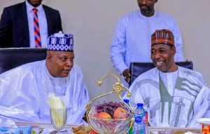 VP Kashim Shettima and Borno State Governor, Babagana Zulum