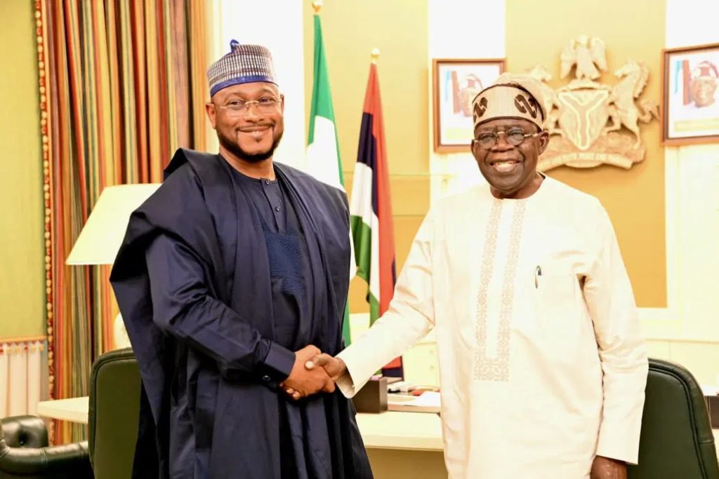 President Bola Tinubu and Zamfara Governor Dauda Lawal