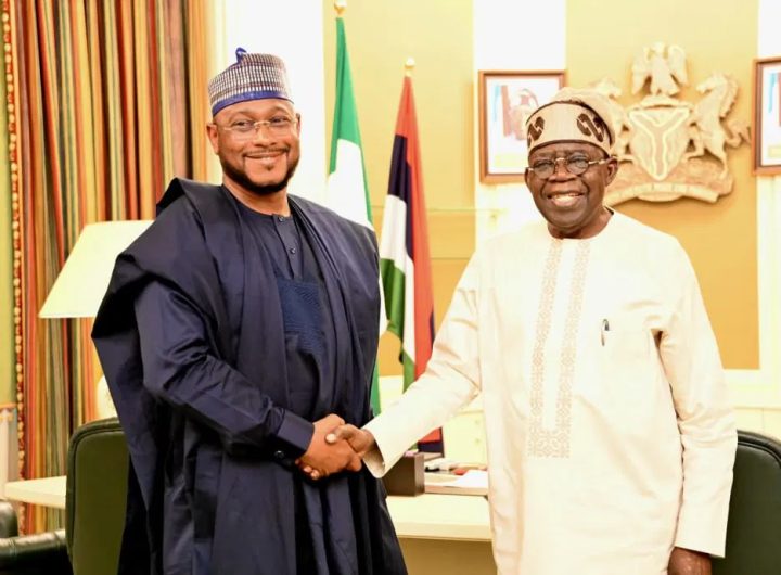 President Bola Tinubu and Zamfara Governor Dauda Lawal