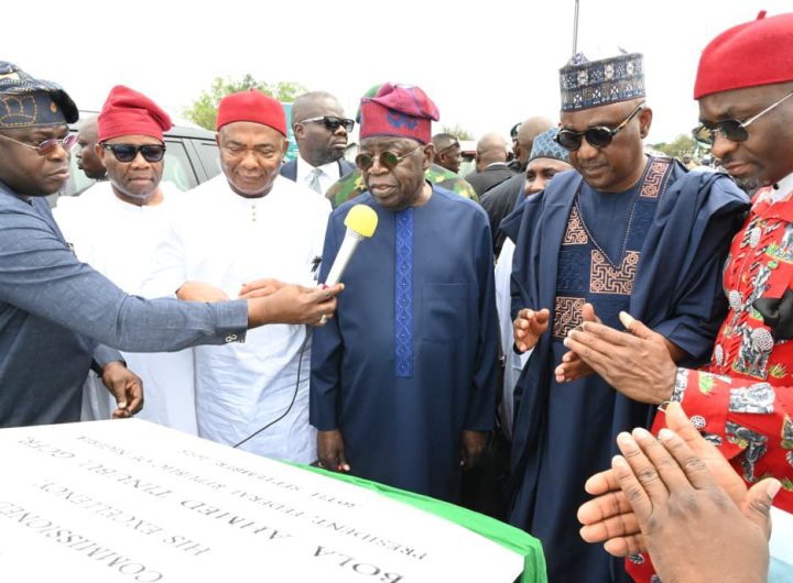 Tinubu commissions critical infrastructure projects in Imo