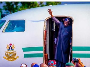Tinubu jets out 1
