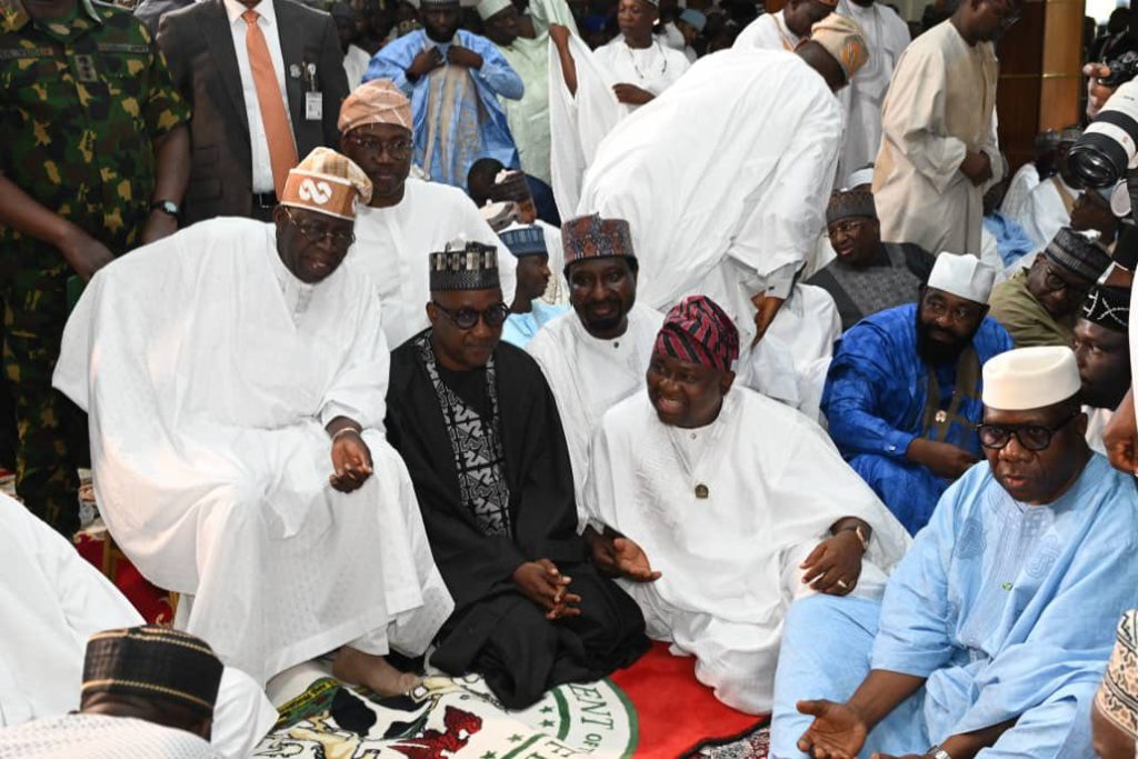 Tinubu to Buhari family: We will continue to uphold Buhari's legacies; attends Senator Yari's son's wedding 3 Tinubu visits Buharis family in Kaduna5