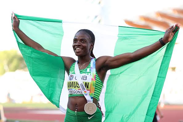 Nigeria’s 100m hurdles star Tobi Amusan