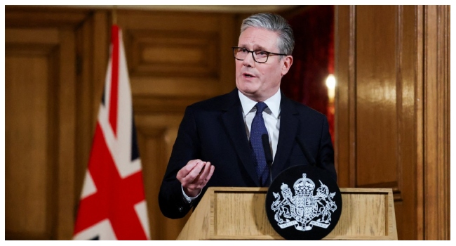 UK Prime Minister Keir Starmer
