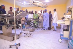 Zulum commissions eye clinic 1