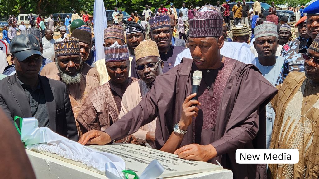 Gwoza: Zulum commissions nursing college, teachers' houses, market shops 2 Borno State Governor, Babagana Zulum