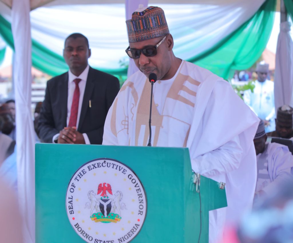 Zulum opens 48-classroom school, approves meal, stipend to spike enrollment 3 Zulum of Borno