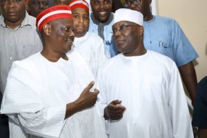Rabiu Kwankwaso and Atiku Abubakar