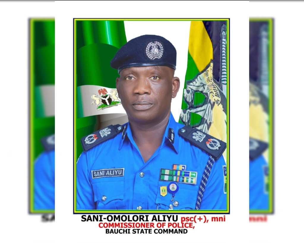 Bauchi State Commissioner of Police Sani Omolori Aliyu